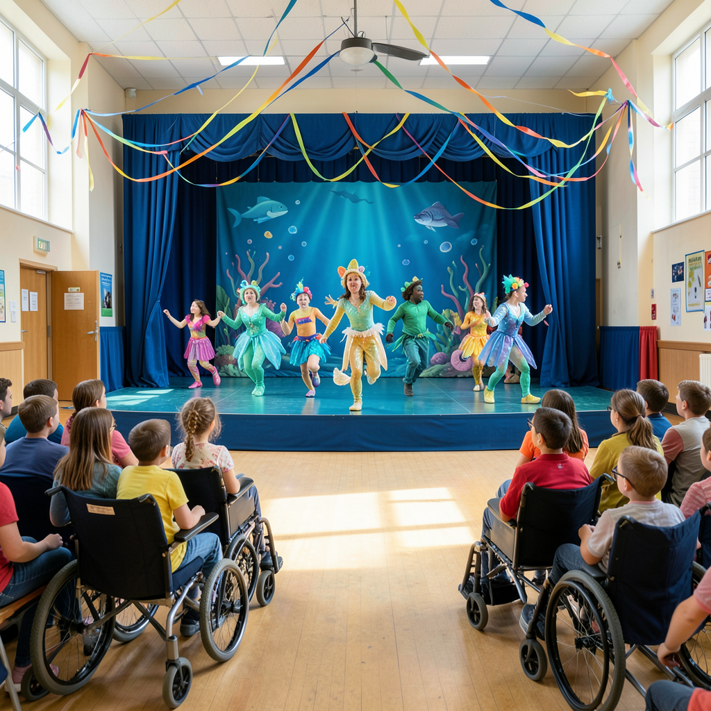Free inclusive circus returns to Oxford with accessible under-the-sea show